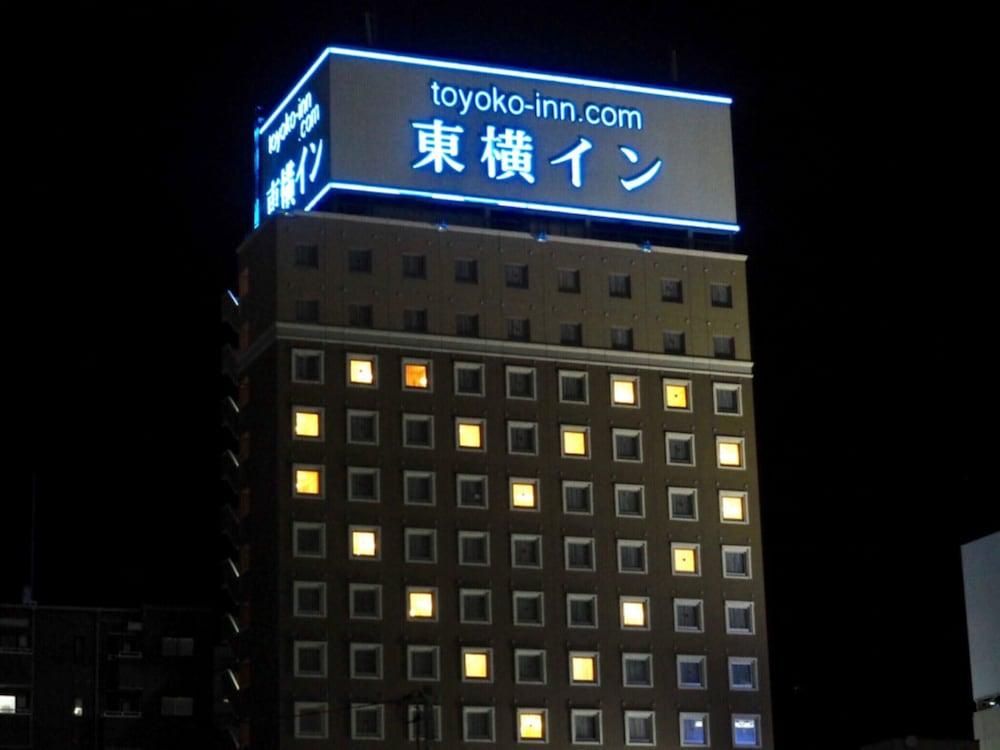 Toyoko Inn Okayama-eki Nishi-guchi Migi Eksteriør billede
