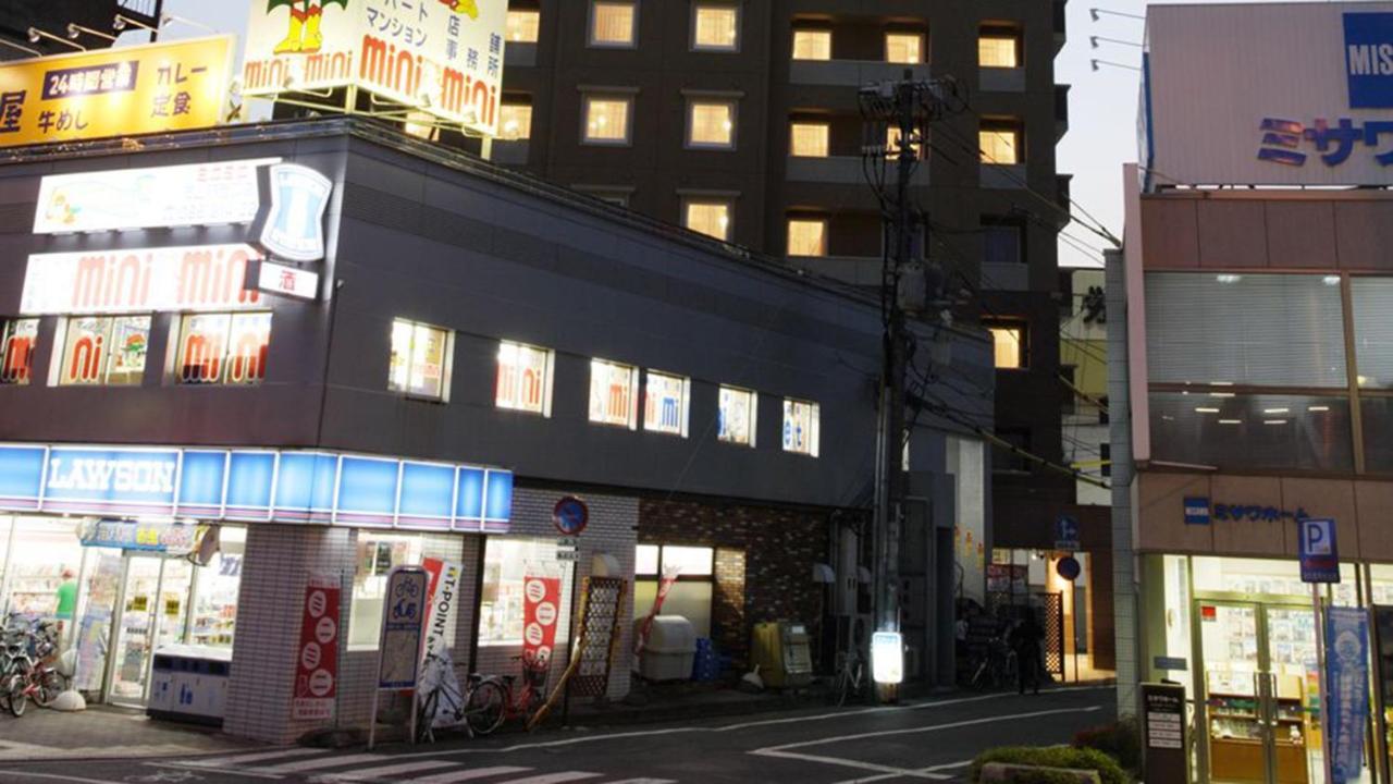 Toyoko Inn Okayama-eki Nishi-guchi Migi Eksteriør billede