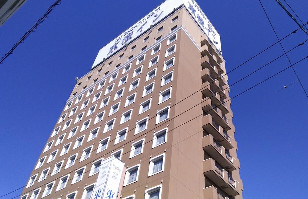 Toyoko Inn Okayama-eki Nishi-guchi Migi Eksteriør billede